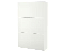 Изображение товара Стеллаж Беста 215 white ИКЕА (IKEA) на сайте adeta.ru