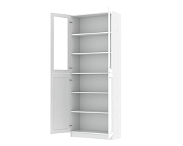 Изображение товара Книжный шкаф Билли 334 white ИКЕА (IKEA) на сайте adeta.ru